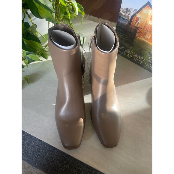 NWT A New Day Women’s 7.5 Taupe Delilah Ankle Boots-Booties - Picture 3 of 6